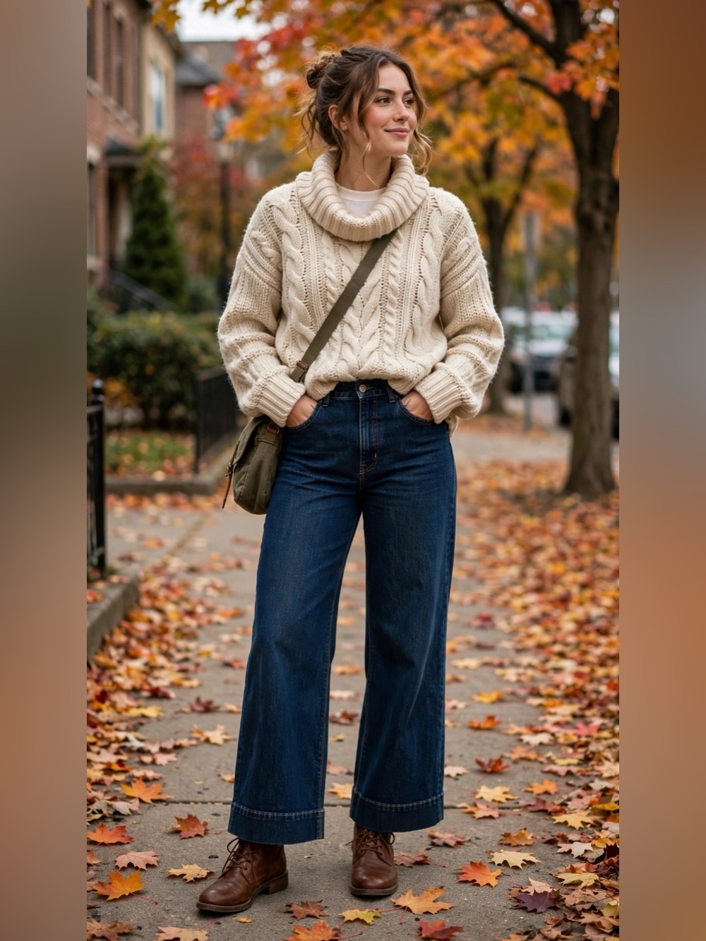 1822 Denim Wide Leg Jeans